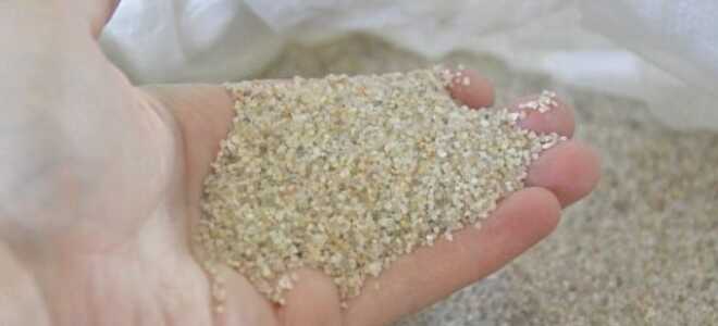 Кварцевый песок для бассейна: как выбрать и заменить?