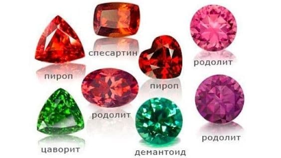 Камень гранат – фото, характеристики, магические свойства